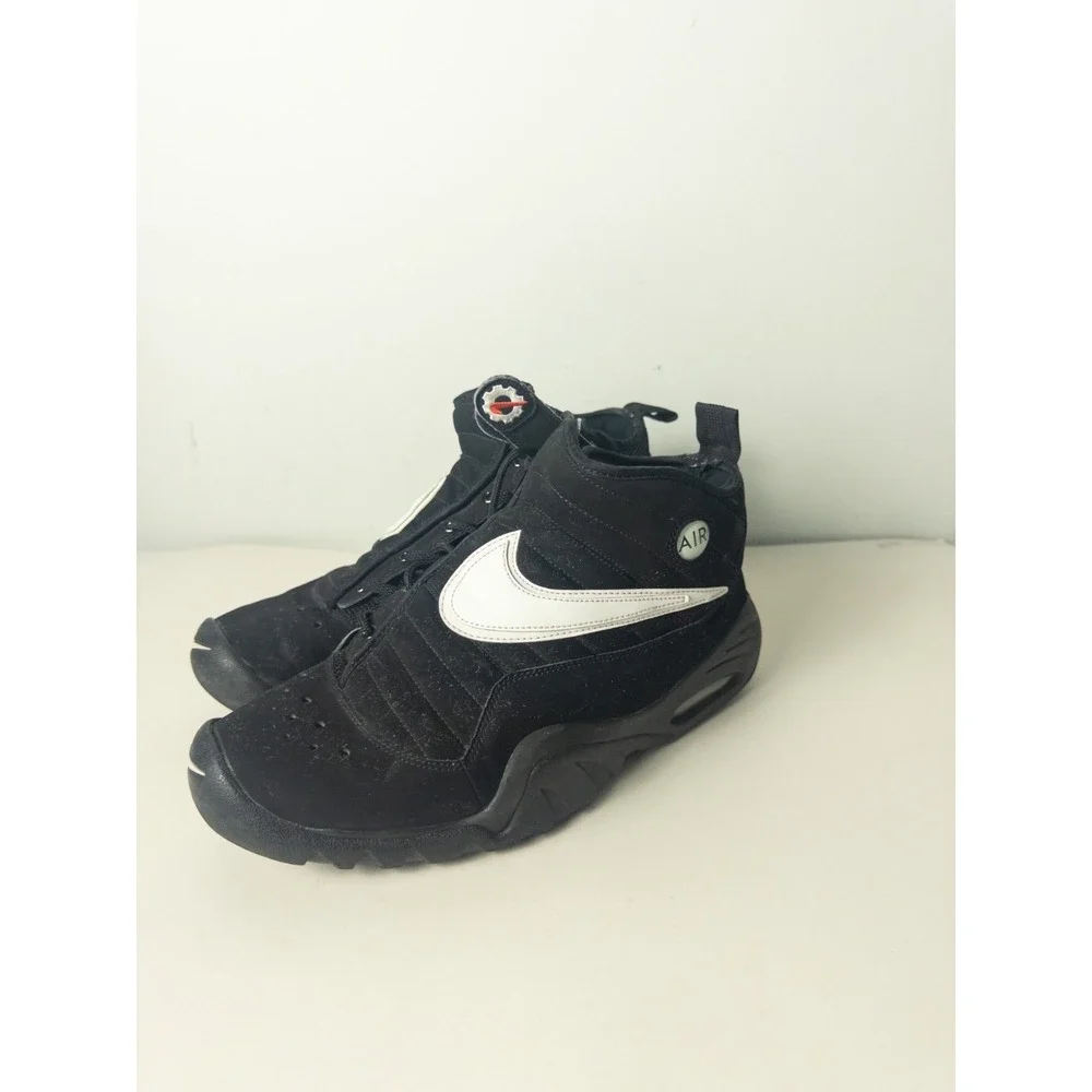 Nike Air Shake Ndestrukt Rodman Black White Mens Size 12 Basketball